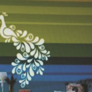 Designer Wall Stencil Reusable Wall Painting Stencil for Home / Office Decoration