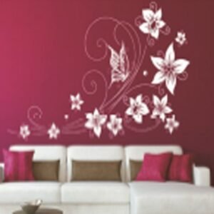 Designer Reusable Wall Stencil for Wall Decor Wall Stencil Stencil (Pack of 1, Design)