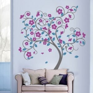 Designer Wall Stencil Reusable Wall Painting Stencil for Home / Office Decoration