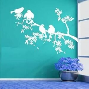 Designer Reusable Wall Stencil for Wall Decor Wall Stencil Stencil (Pack of 1, Design)
