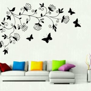 Designer Wall Stencil Reusable Wall Painting Stencil for Home / Office Decoration