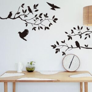 Designer Wall Stencil Reusable Wall Painting Stencil for Home / Office Decoration
