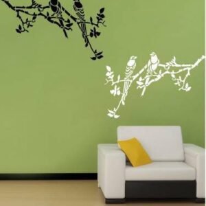 Designer Reusable Wall Stencil for Wall Decor Wall Stencil Stencil (Pack of 1, Design)