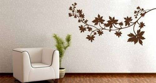 Designer Wall Stencil Reusable Wall Painting Stencil for Home / Office Decoration