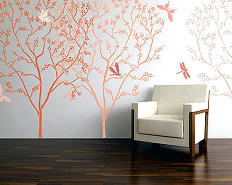 Designer Reusable Wall Stencil for Wall Decor Wall Stencil Stencil (Pack of 1, Design)