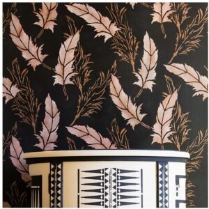 Designer Wall Stencil Reusable Wall Painting Stencil for Home / Office Decoration