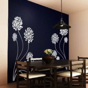 Designer Reusable Wall Stencil for Wall Decor Wall Stencil Stencil (Pack of 1, Design)