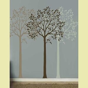Designer Wall Stencil Reusable Wall Painting Stencil for Home / Office Decoration
