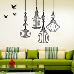 Designer Wall Stencil Reusable Wall Painting Stencil for Home / Office Decoration