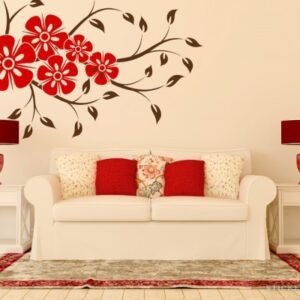 Designer Wall Stencil Reusable Wall Painting Stencil for Home / Office Decoration