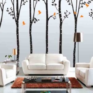 Designer Wall Stencil Reusable Wall Painting Stencil for Home / Office Decoration