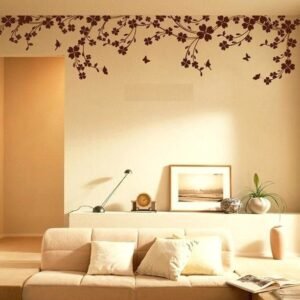 Designer Wall Stencil Reusable Wall Painting Stencil for Home / Office Decoration