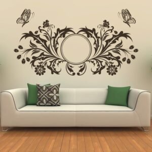 Designer Reusable Wall Stencil for Wall Decor Wall Stencil Stencil (Pack of 1, Design)