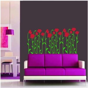 Designer Wall Stencil Reusable Wall Painting Stencil for Home / Office Decoration