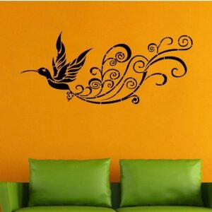 Designer Wall Stencil Reusable Wall Painting Stencil for Home / Office Decoration