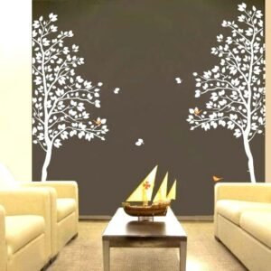 Designer Wall Stencil Reusable Wall Painting Stencil for Home / Office Decoration