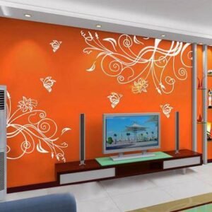 Designer Reusable Wall Stencil for Wall Decor Wall Stencil Stencil  (Pack of 1, Design)