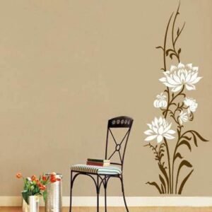 Designer Reusable Wall Stencil for Wall Decor Wall Stencil Stencil (Pack of 1, Design)