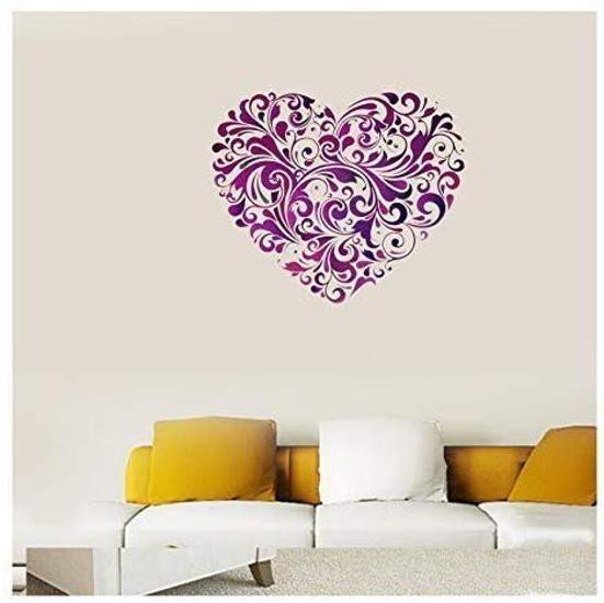 Designer Reusable Wall Stencil for Wall Decor Wall Stencil Stencil (Pack of 1, Design)