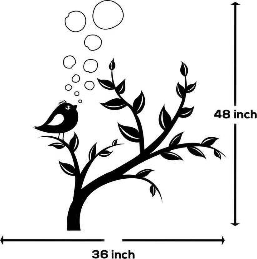 Designer Wall Stencil Reusable Wall Painting Stencil for Home / Office Decoration