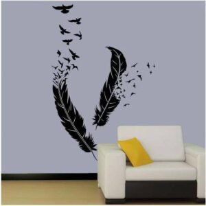 Designer Reusable Wall Stencil for Wall Decor Wall Stencil Stencil  (Pack of 1, Design)