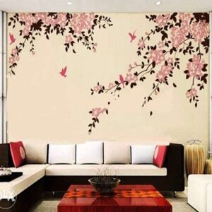 Designer Wall Stencil Reusable Wall Painting Stencil for Home / Office Decoration