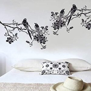 Designer Reusable Wall Stencil for Wall Decor Wall Stencil Stencil  (Pack of 1, Design)