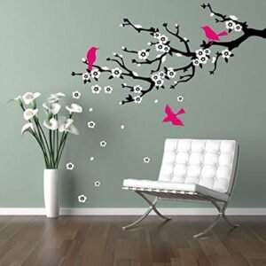 Designer Wall Stencil Reusable Wall Painting Stencil for Home / Office Decoration