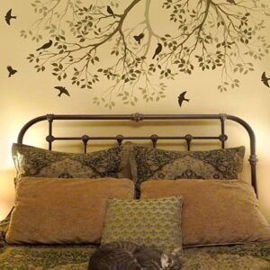 Designer Reusable Wall Stencil for Wall Decor Wall Stencil Stencil (Pack of 1, Design)