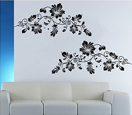 Designer Wall Stencil Reusable Wall Painting Stencil for Home / Office Decoration
