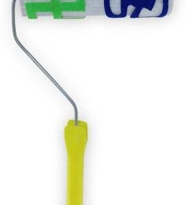 Designer Pattern Imported Quality OM Swastic Wall Taxture Desginer 9Inch Roller